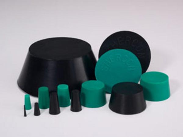 Tapones negros de neopreno, BN-SH Serie