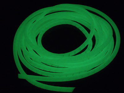 Envoltura espiral NightGlow Pig's Tail